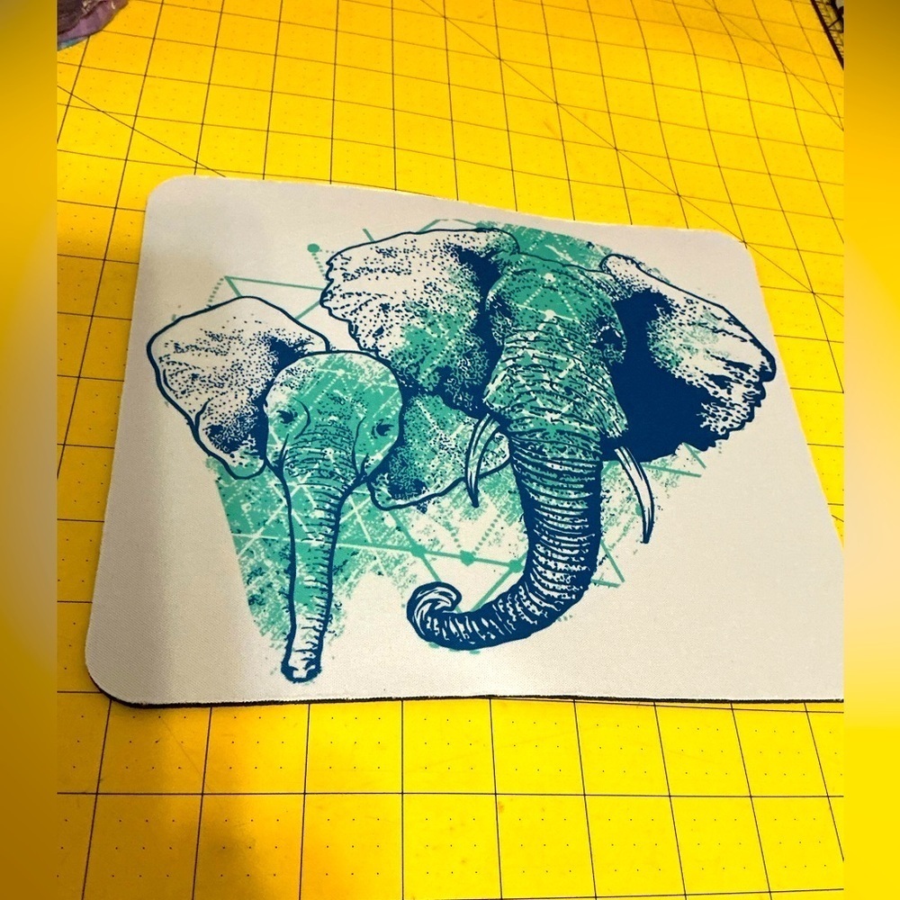 Hand pressed Sublimation Mouse Pad, Brand New!